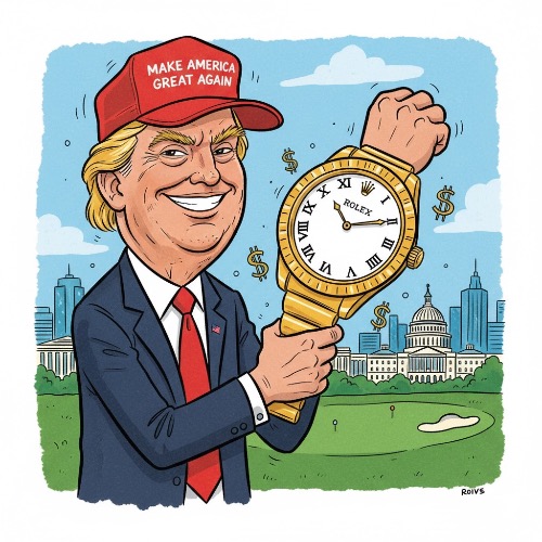 Rolex on Trump