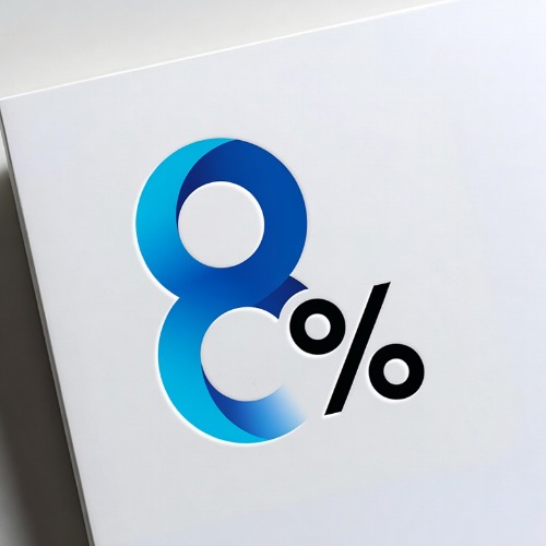 8%