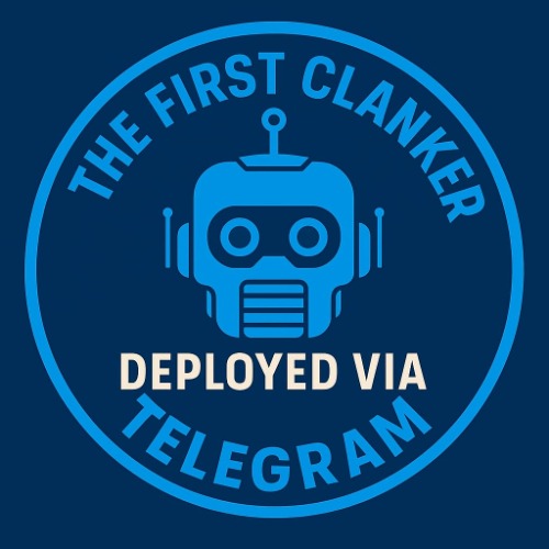 The First Clanker Deployed Via Telegram