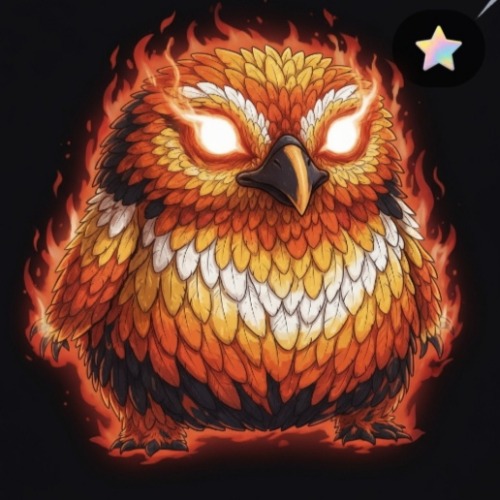 Warplet Fire Mascot 