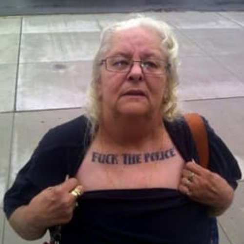 FUCK THE POLICE  logo