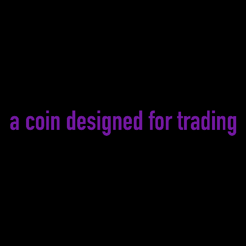 a coin designed for trading