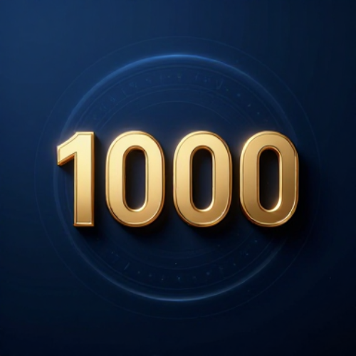 1000X