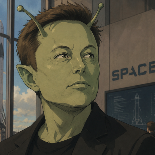 alien elon musk